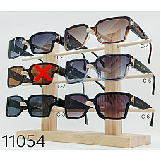 Жіночі сонцезахисні окуляри Louis Vuitton 11054, квадратна оправа, захист UV400, градієнтні лінзи, швидка доставка по Україні, опт