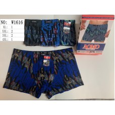 Труси чоловічі норма XL 2XL 3XL 34 36 38 колір різний в ураковці 24 шт 