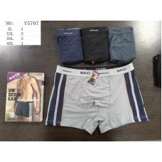 Труси чоловічі норма XL 2XL 3XL 4XL колір різний в ураковці 24 шт 