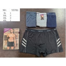 Труси чоловічі норма XL 2XL 3XL 4XL колір різний в ураковці 24 шт 