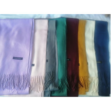 Жіночий теплий шарф з кашеміру. М’який, стильний, розмір 185×65 см.