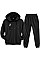 Костюм спортивний чоловічий теплий на флісі «Nike Tech Fleece» Норма Розміри 46-54 (5 шт/уп)
