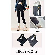 Лосини жіночі утеплені на флісі висока посадка «BKT2912-2» Розміри L-XL-XXL (5 шт/уп)