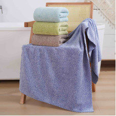 ОПТ: Рушник Сауна Мікрофібра 80x160 см. Уп. 5 шт. Колір Мікс.