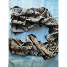 Жіночий теплий шарф Кашемір Кольоровий 85х85 см Купити оптом в Україні. Замовити з доставкою Opt7km