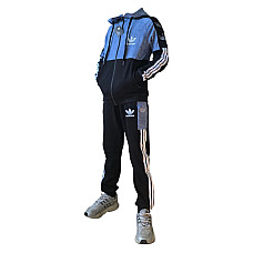 Дитячий спортивний костюм-двійка для хлопчиків Adidas (преміум трикотаж пеньє, Туреччина), розміри 26–34 (4–8 років)