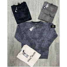 Чоловічий світшот варенка. Турецька тканина, стильний ефект «варенка». Розміри S–2XL.