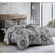 Постіль Євро (бязь, Пакистан): простирадло 220×240, підковдра 200×220, 2 наволочки 70×70. Виробник — Україна. Опт від 1 шт.