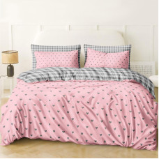 Постіль 1.5-спальна (бязь, Пакистан): простирадло 150×220, підковдра 150×220, 2 наволочки 70×70. Виробник — Україна. Опт від 1 шт.