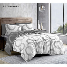 Постіль Євро (бязь, Пакистан): простирадло 220×240, підковдра 200×220, 2 наволочки 70×70. Виробник — Україна. Опт від 1 шт.