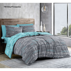 Постіль Євро (бязь, Пакистан): простирадло 220×240, підковдра 200×220, 2 наволочки 70×70. Виробник — Україна. Опт від 1 шт.