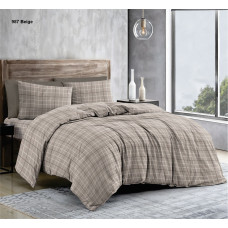 Постіль 1.5-спальна (бязь, Пакистан): простирадло 150×220, підковдра 150×220, 2 наволочки 70×70. Виробник — Україна. Опт від 1 шт.