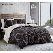 Постіль Євро (бязь, Пакистан): простирадло 220×240, підковдра 200×220, 2 наволочки 70×70. Виробник — Україна. Опт від 1 шт.