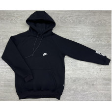 Чоловіче худі (код 1030). Турецька тринитка пенье, подвійний капюшон, термо-наклейка. Розміри S–2XL.