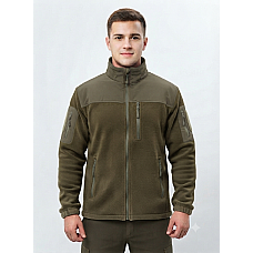Чоловіча флісова кофта FLAS норма розміри M-XXL (упаковка 4 шт)