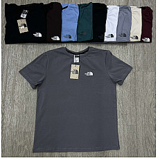 Чоловіча трикотажна футболка з принтом, асорті кольорів, розміри M-XXL, від 1 упаковки (5 шт.)