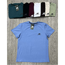 Чоловіча трикотажна футболка з принтом, асорті кольорів, розміри M-XXL, від 1 упаковки (5 шт.)