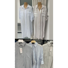 Жіночі сукні зі стразами, матеріал 100% бавовна, рукав 3/4. Розміри L, XL, 2XL, 3XL. У ростовці 4 штуки одного кольору. Якісний опт — ідеально для стильних образів!