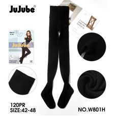 Колготки Jujube W801H (42-48). Теплі, з вовною (Sheep's Wool) та начосом. Ходовий розмір. Опт!