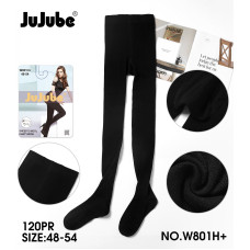 Колготки Jujube W801H+ (48-54). Теплі, з вовною (Sheep's Wool) та начосом. Опт!