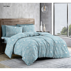 Новорічний Комплект Постільної Білизни СІМЕЙНИЙ (2 Підковдри) Бязь Купити Оптом Opt7km