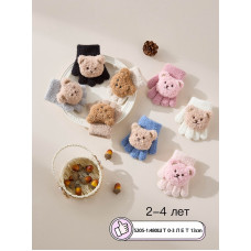 ОПТ! Дитячі Рукавички Ведмедик Начос 13см (5205-1) Купити Оптом 0-3 роки 480 шт. Мікс Opt7km