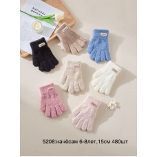 ОПТ! Дитячі Рукавички LUCKY Начос 15см (5208) Купити Оптом 6-8 років 480 шт. Мікс кольорів Opt7km
