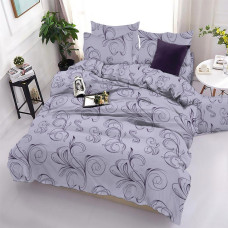 Постіль 1.5-спальна (бязь, Пакистан): простирадло 150×220, підковдра 150×220, 2 наволочки 70×70. Виробник — Україна. Опт 