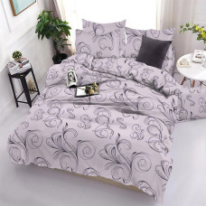 Постіль 1.5-спальна (бязь, Пакистан): простирадло 150×220, підковдра 150×220, 2 наволочки 70×70. Виробник — Україна. Опт 