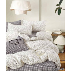 Постіль 1.5-спальна (бязь, Пакистан): простирадло 150×220, підковдра 150×220, 2 наволочки 70×70. Виробник — Україна. Опт 