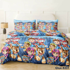 ОПТ! Дитяча постільна білизна 1.5-спальна (Бязь) — Кольорові принти
