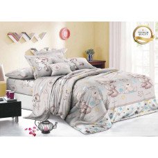 ОПТ! Дитяча постільна білизна 1.5-спальна (Бязь) — Кольорові принти