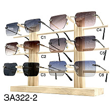 Жіночі сонцезахисні окуляри Dior ЗА322-2, форма "авіатор", градієнтні лінзи