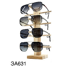 Жіночі сонцезахисні окуляри Prada ЗА631, форма "метелик", об'ємний декор