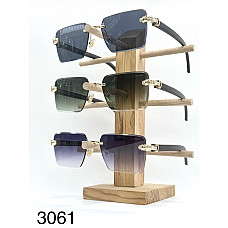 Сонцезахисні окуляри Cartier 3061, безоправна модель, градієнтні лінзи, унісекс