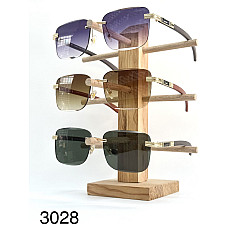 Сонцезахисні окуляри Cartier 3028, безоправна модель, градієнтні лінзи