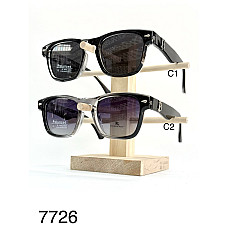 Сонцезахисні окуляри Burberry 7726 Polarized, преміальна квадратна оправа