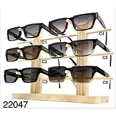 Жіночі сонцезахисні окуляри Louis Vuitton 22047, прямокутна оправа, мікс кольорів (C1-C6)