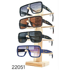 Чоловічі сонцезахисні окуляри Cartier 22051, маска (Shield), мікс кольорів (C1-C4)