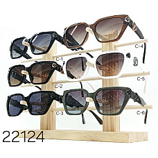 Жіночі сонцезахисні окуляри Louis Vuitton 22124, квадратна оправа, мікс кольорів (C1-C6)