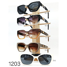 Сонцезахисні окуляри Dior 1203, елегантна оправа, градієнтні лінзи, різні кольори (C1-C6)