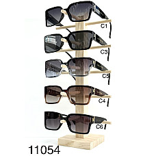 Жіночі сонцезахисні окуляри Louis Vuitton 11054, квадратна оправа, градієнтні лінзи, мікс кольорів (C1-C6)