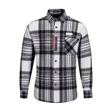 Чоловіча сорочка на хутрі. Розміри XL–5XL. Тепла, зручна. Упаковка — ростовка 5 шт одного кольору.