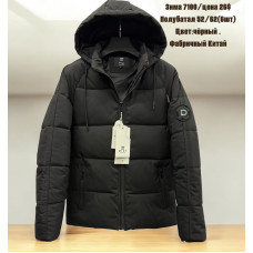 Чоловіча зимова куртка (батал). Розміри 52–62. Кольори: чорний, темно-синій, зелений. Упаковка — 6 шт ростовка.