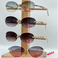 Сонцезахисні окуляри M&C Sunglasses M530 / M533, металева восьмикутна оправа, градієнтні лінзи.