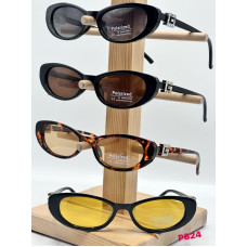 Жіночі сонцезахисні окуляри P825, лінза фотохром + поляризація, мікс 5 шт.