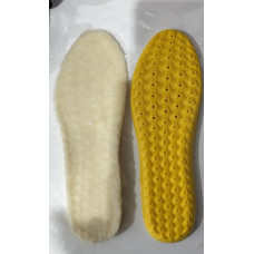 Устілки зимові обрізні на хутрі, універсальні (чоловічі та жіночі), упаковка 10 пар