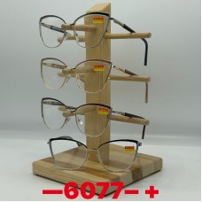 Діоптрія жіночі окуляри Модель 6077+4