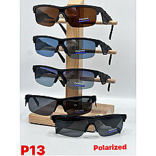 Окуляри сонцезахисні P13 Polarized, лінза антивідблиск, спортивний стиль, чоловічі, Emporio Armani style, опт