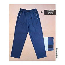 Штани чоловічі літні (тонкі), прямий крій, розміри M-4XL-, мікс кольорів, упаковка 6 шт., опт